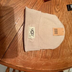 UGG Light Tan Knit Beanie